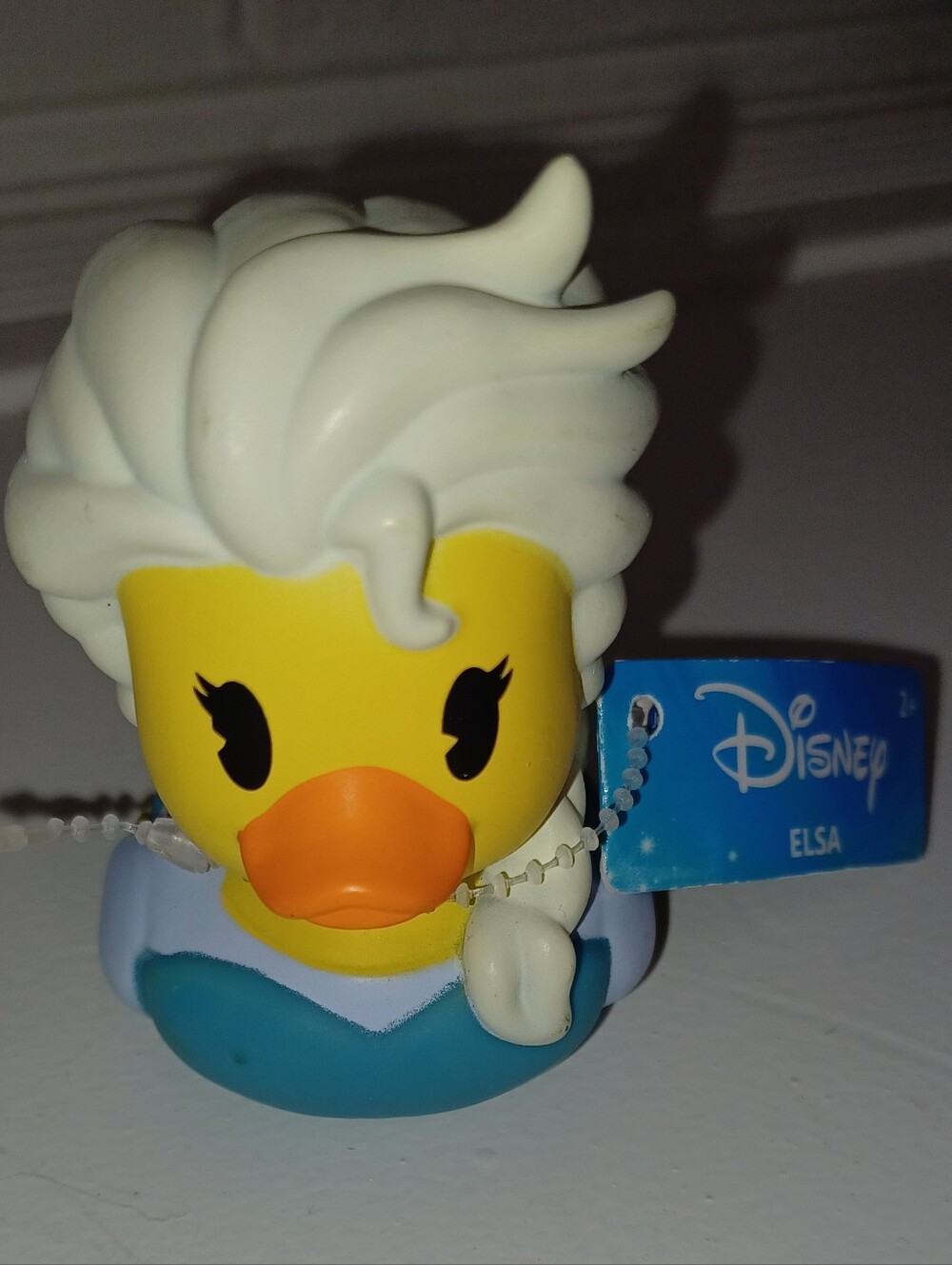 Disney Elsa Rubber Duck in Yellow, Orange, White, Blue